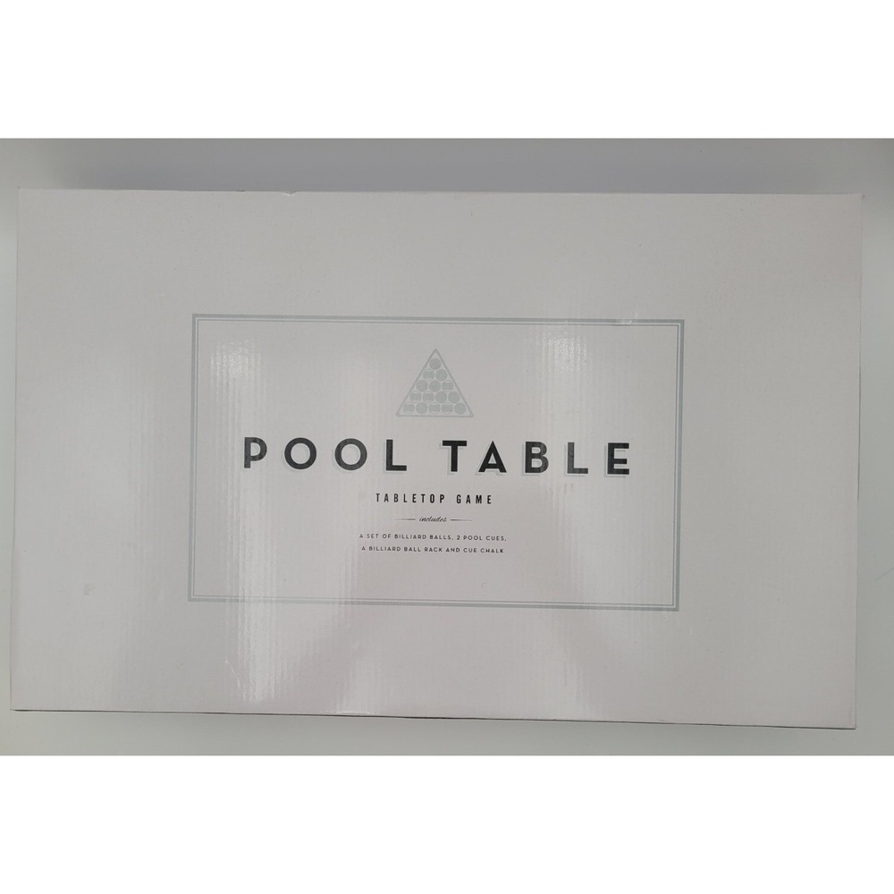 Table Top Miniature Billiard Game Set Tabletop Mini Pool Set